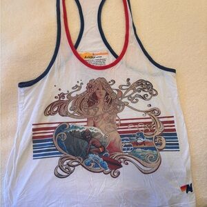 Aviator Nation Floral Graphic Tank